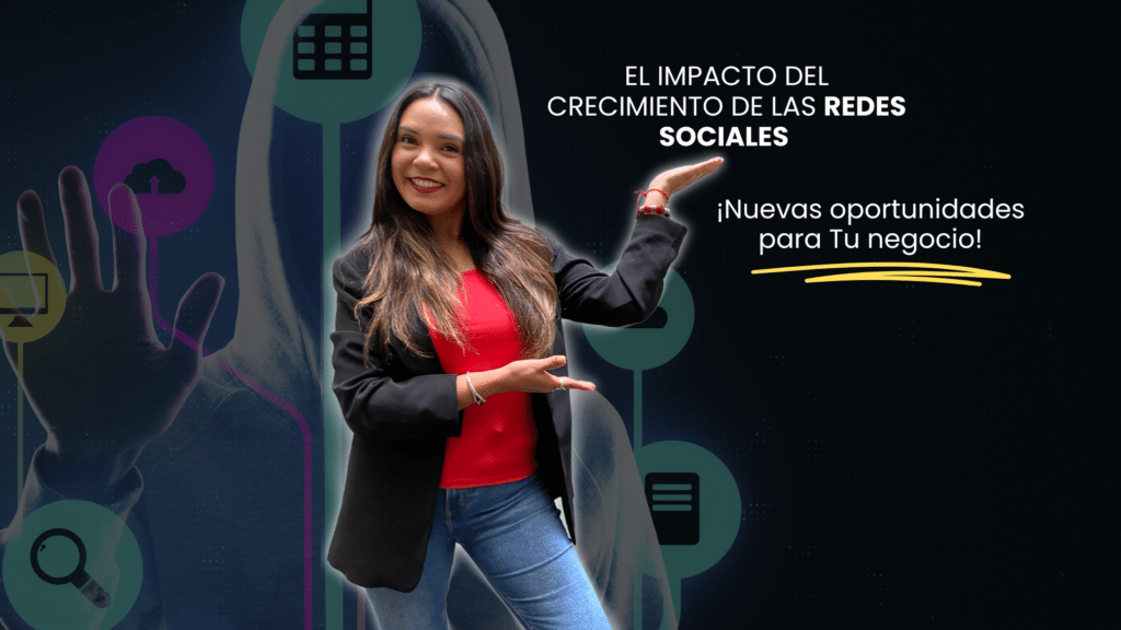 El crecimiento de las redes sociales en el último año.